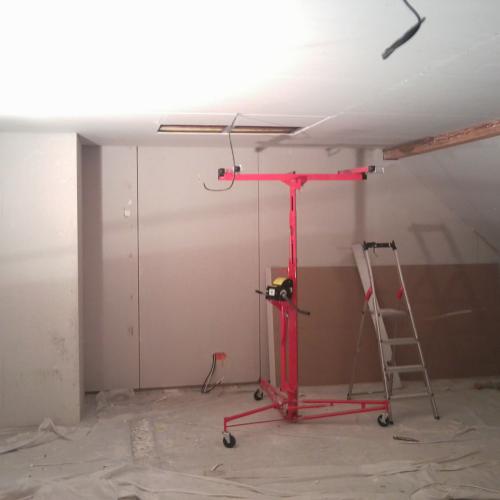 Avant pose des bandes