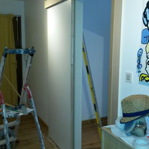 Création de porte coulissante